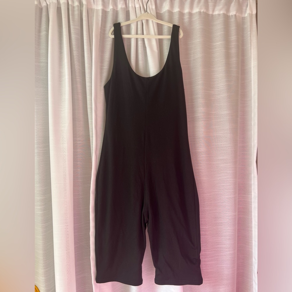 The Cindy Bumpsuit, size M, black